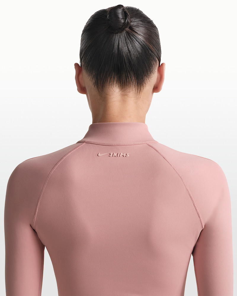 Nike NikeSKIMS Matte Women's Mock-Neck Full-Zip Jacket outlook