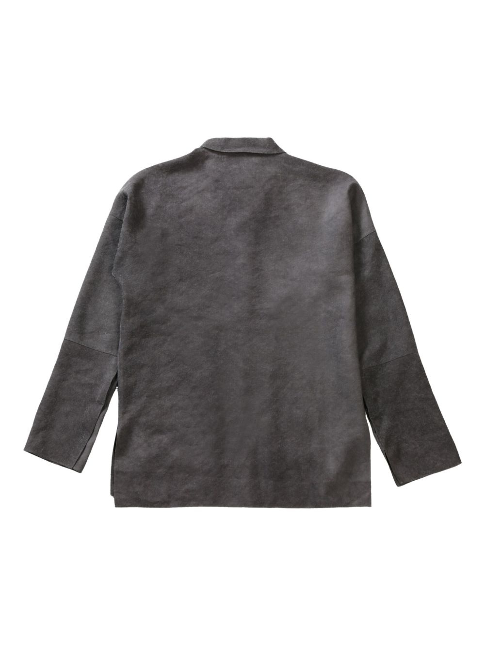 linen-blend shirt - 2