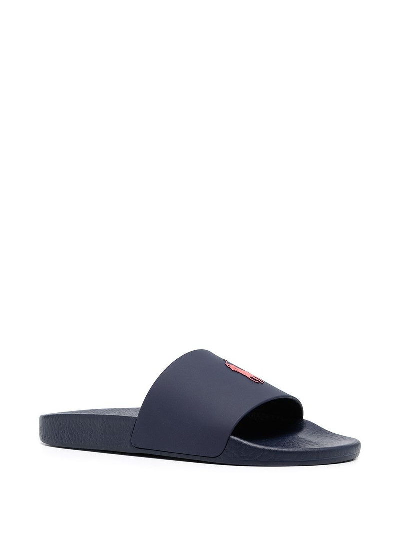 Polo Ralph Lauren logo-print slides outlook