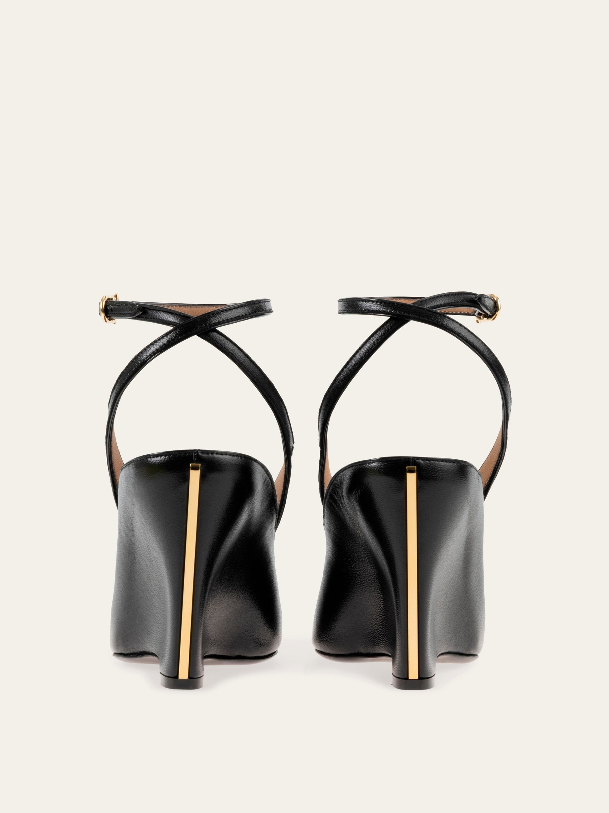 Peep toe wedge sandal - 4