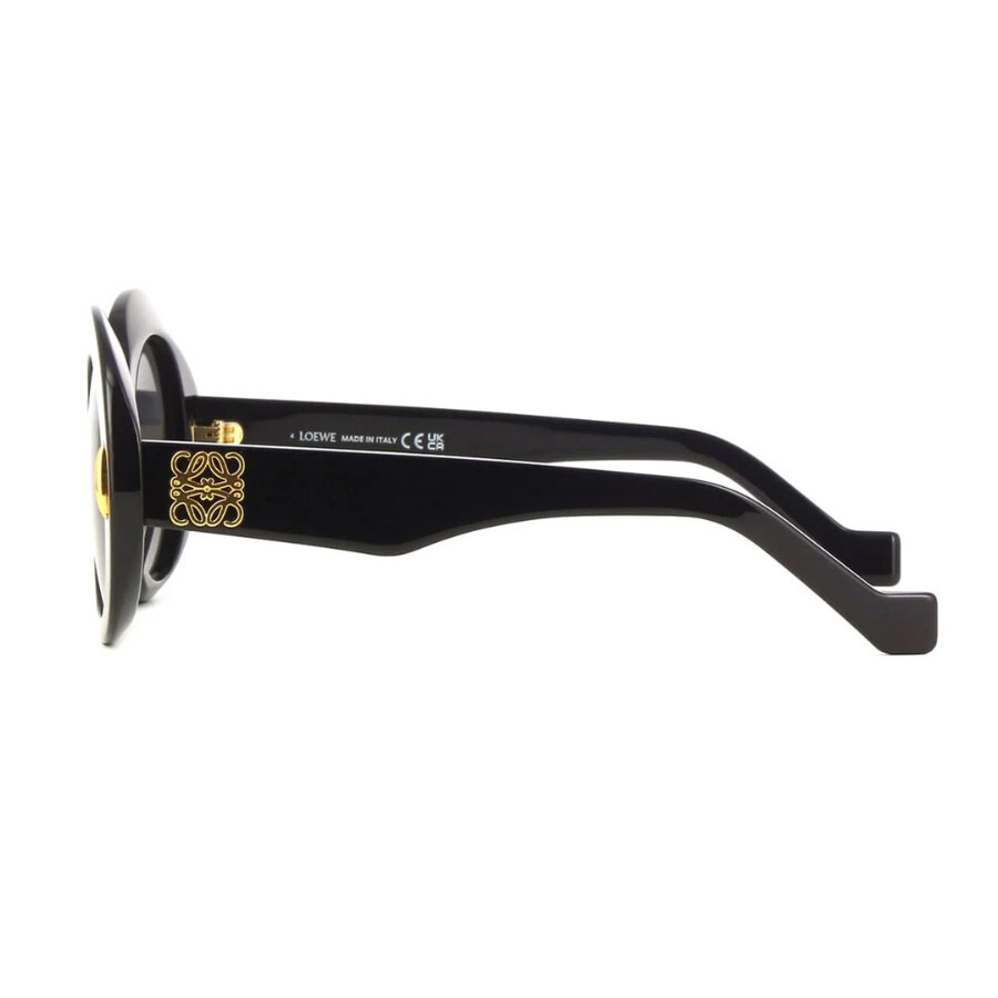 Loewe Anagram Smoke Round Ladies Sunglasses LW40146F 01A 51 - 3