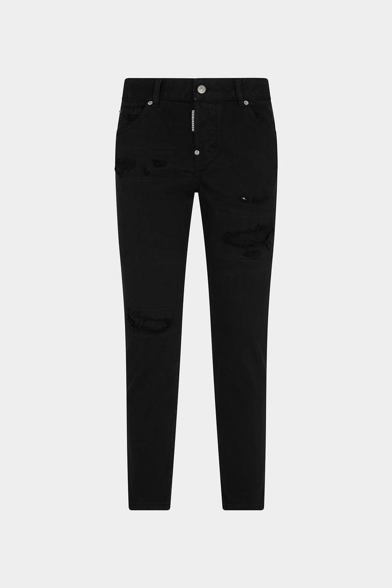 DYED RIPPED COOL GIRL JEANS 1