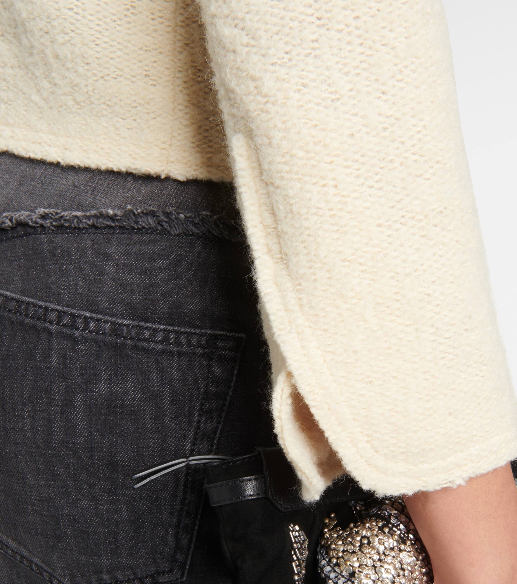 Pully wool-blend jacket - 6