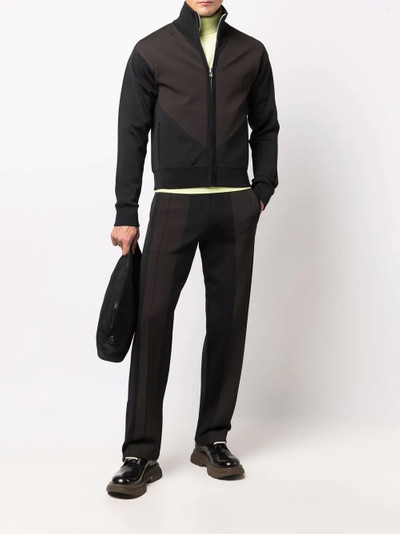 Bottega Veneta striped straight-leg trousers outlook