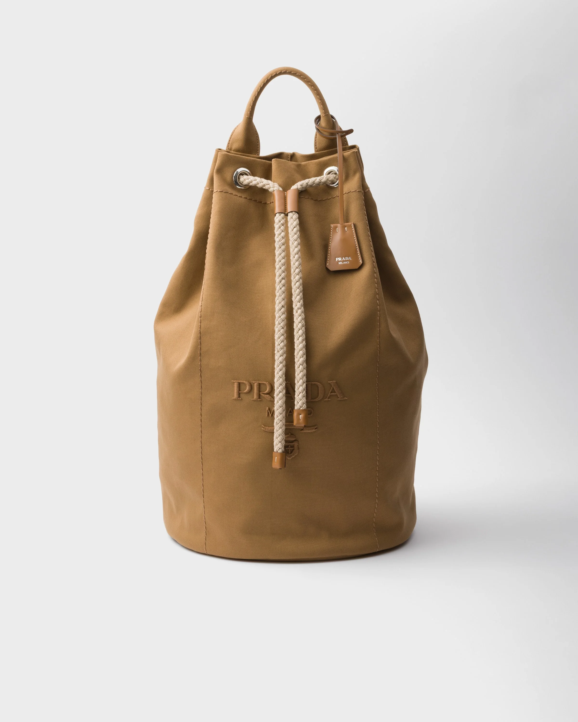 Canvas drawstring duffle bag - 1