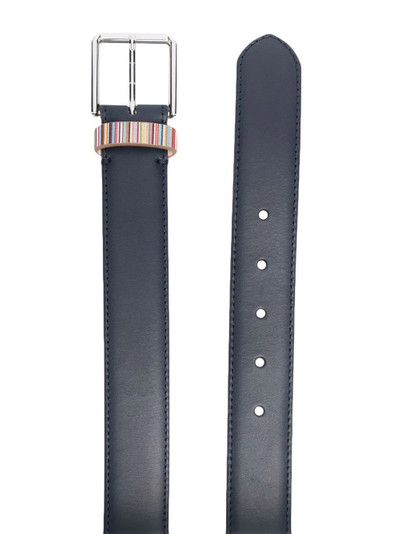 Paul Smith contrast stripe belt outlook