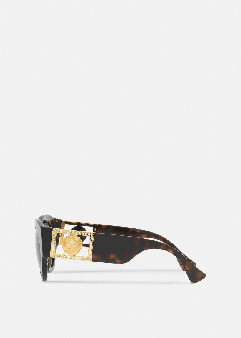 Bright Medusa Crystal Sunglasses 3