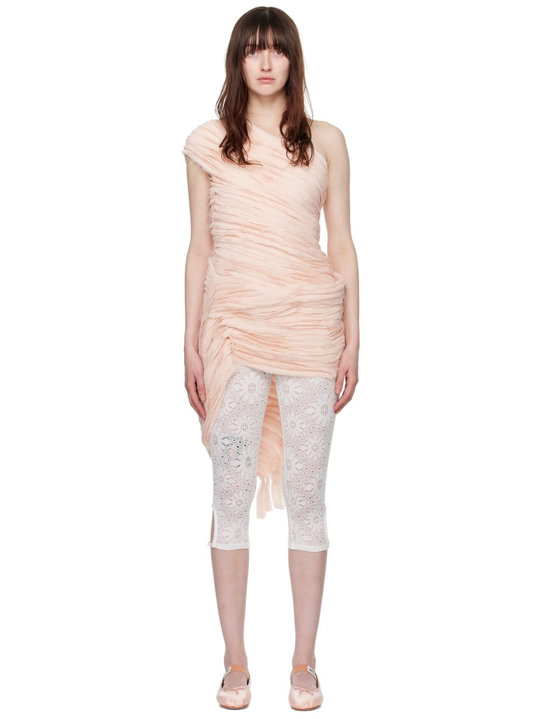 Pink Whirl Minidress - 1