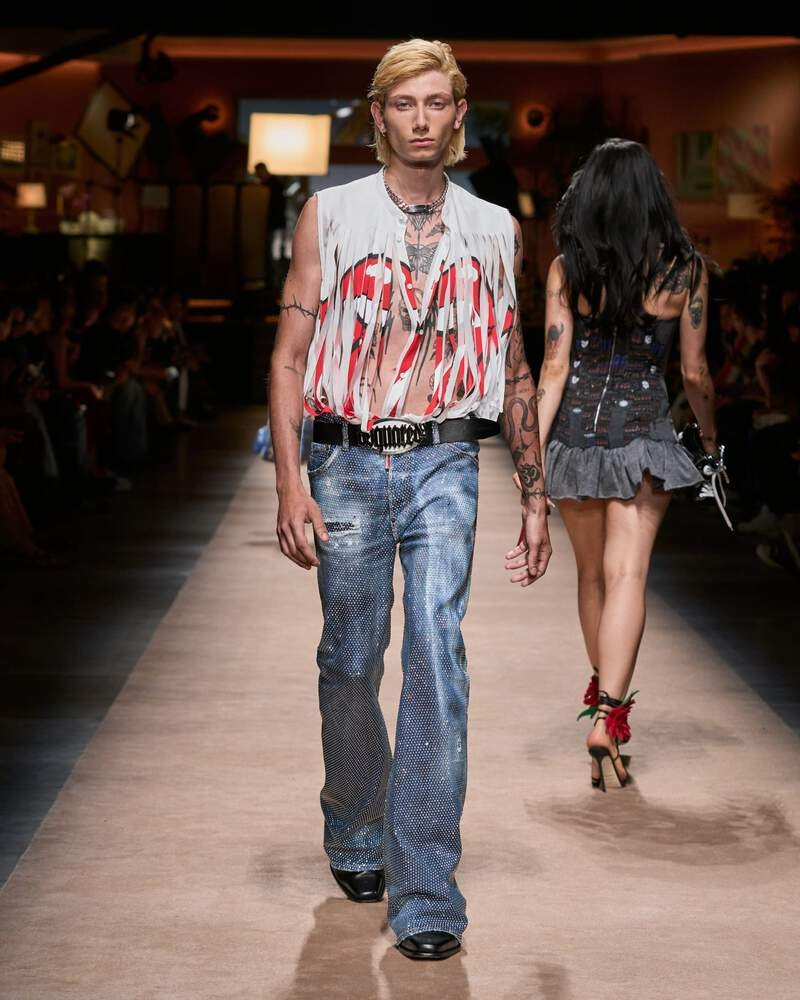 HOLLYWOOD WASH STRETCH DENIM 6