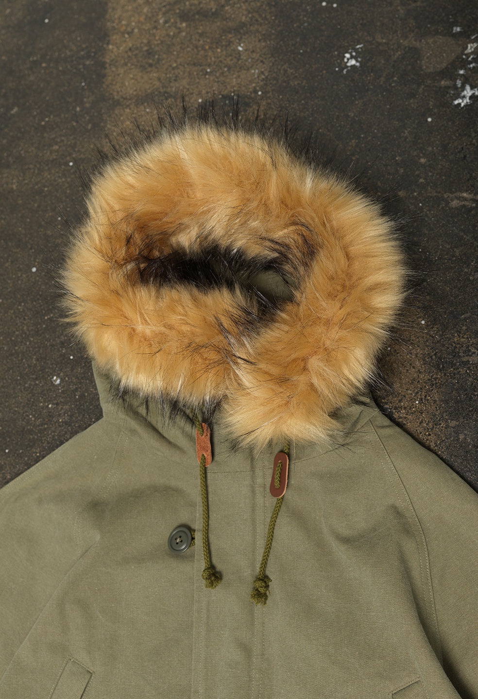 WASHED CORPUS N-3B PARKA - 2