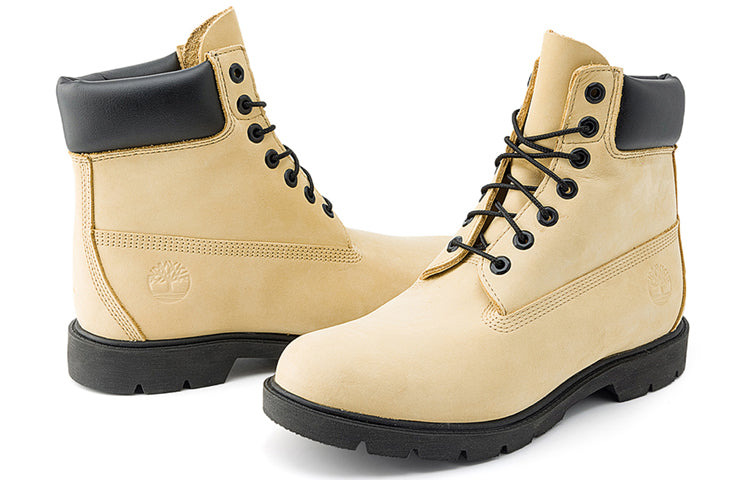 Timberland Classic 6 Inch Waterproof Boot 'Light Yellow Nubuck' A2NRS - 5