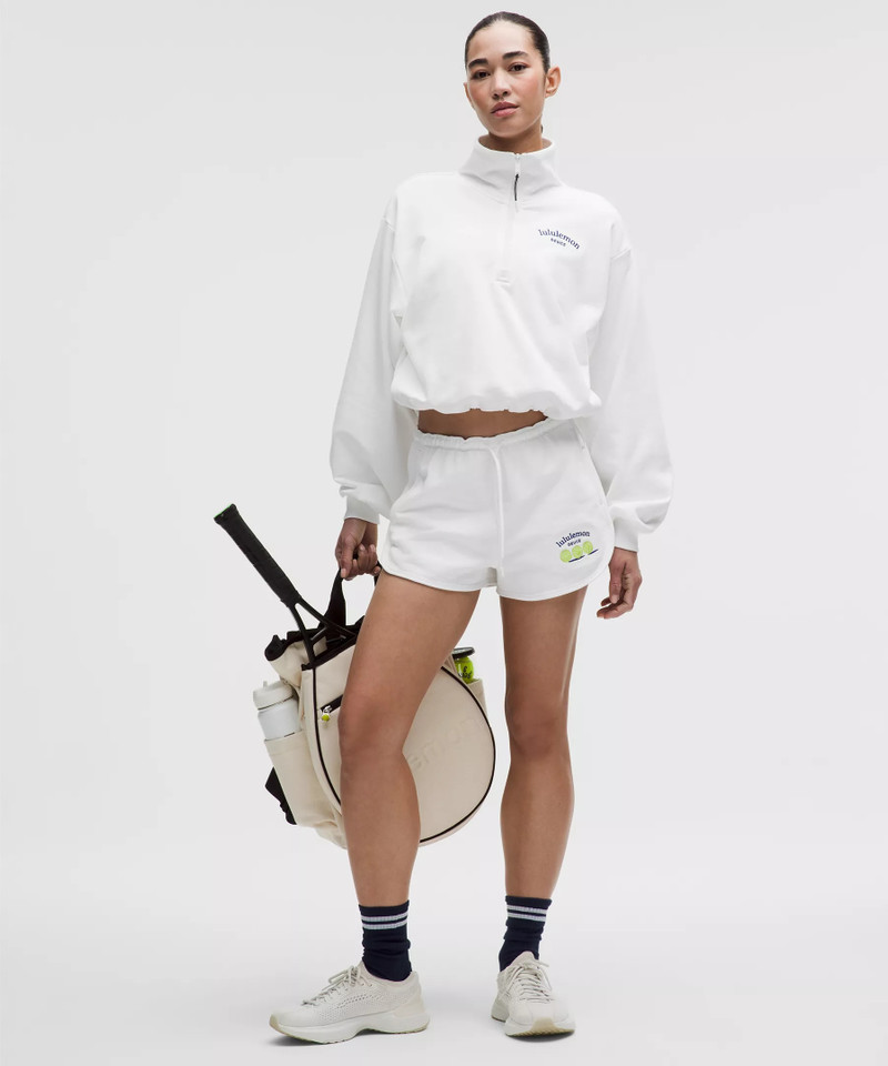 Cotton Terry Tennis Half Zip *Deuce 2