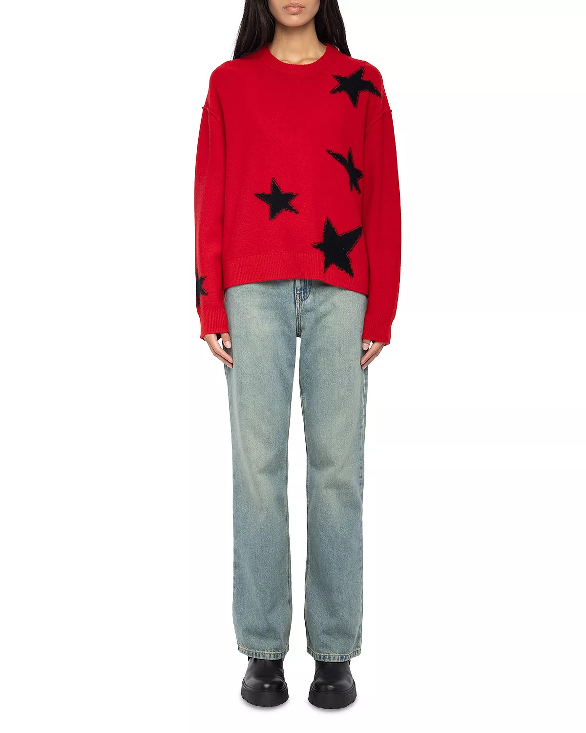 Markuz WS Stars Graphic Cashmere Sweater - 2