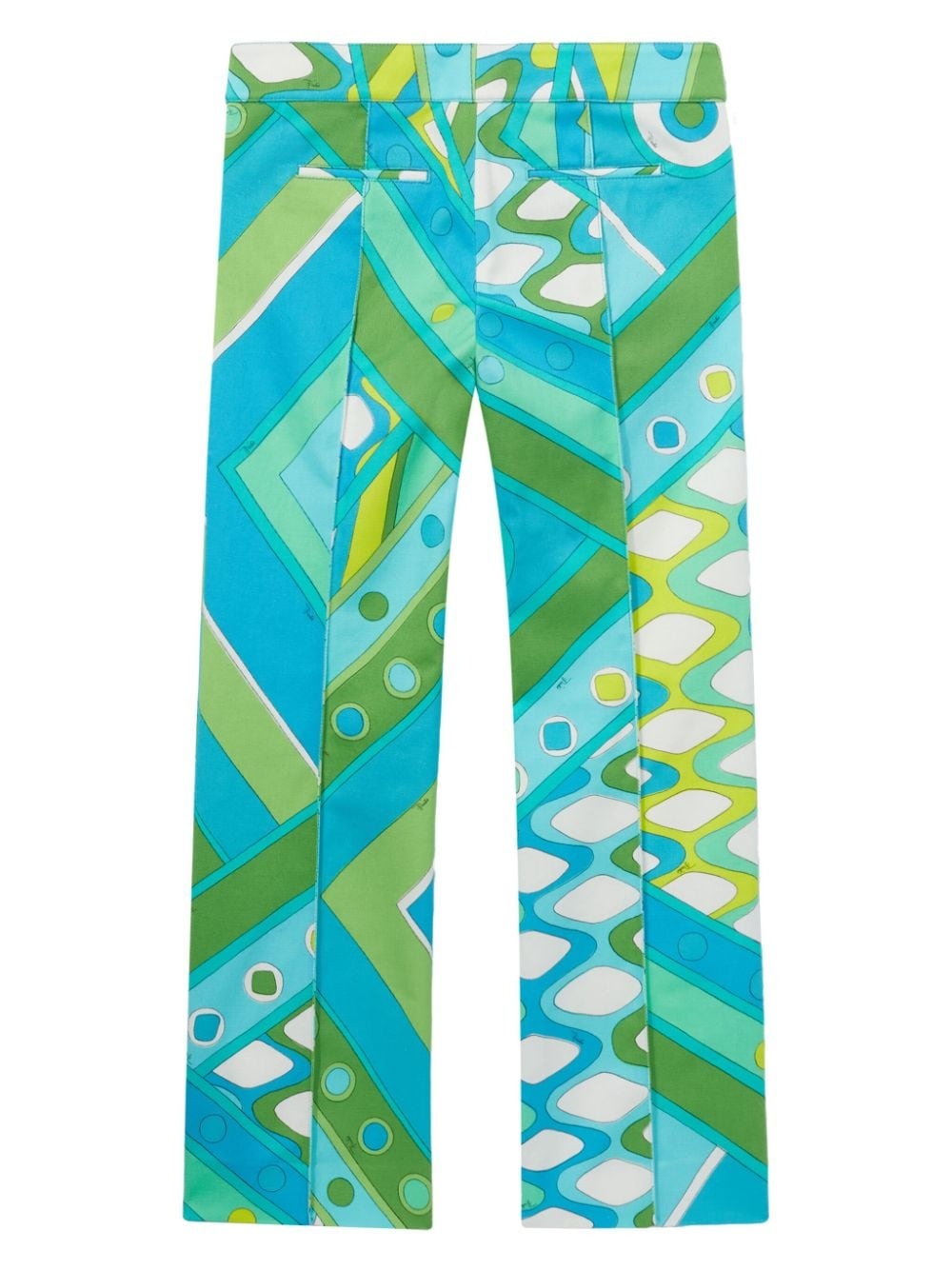 Vivara-Print cotton trousers - 2