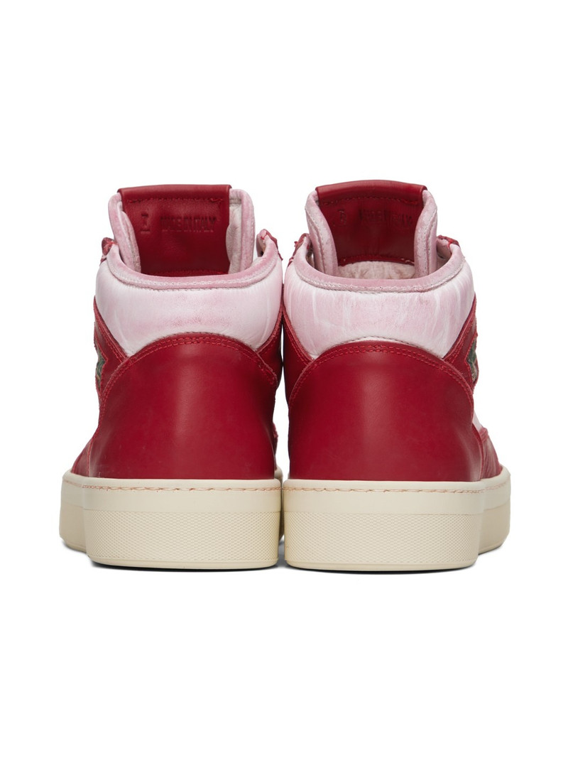 Red & White Cabriolets Sneakers 2