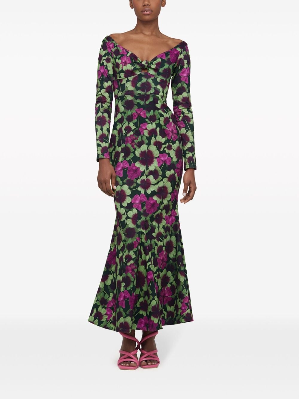 Nube Fortuna floral-print maxi dress - 2