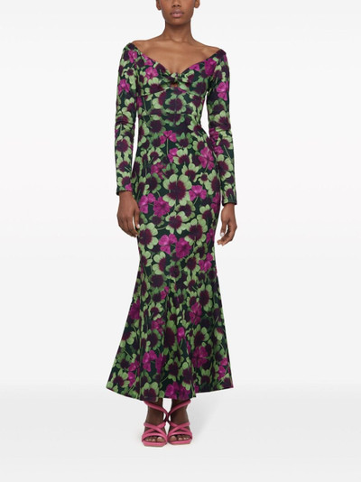 Agua by Agua Bendita Nube Fortuna floral-print maxi dress outlook