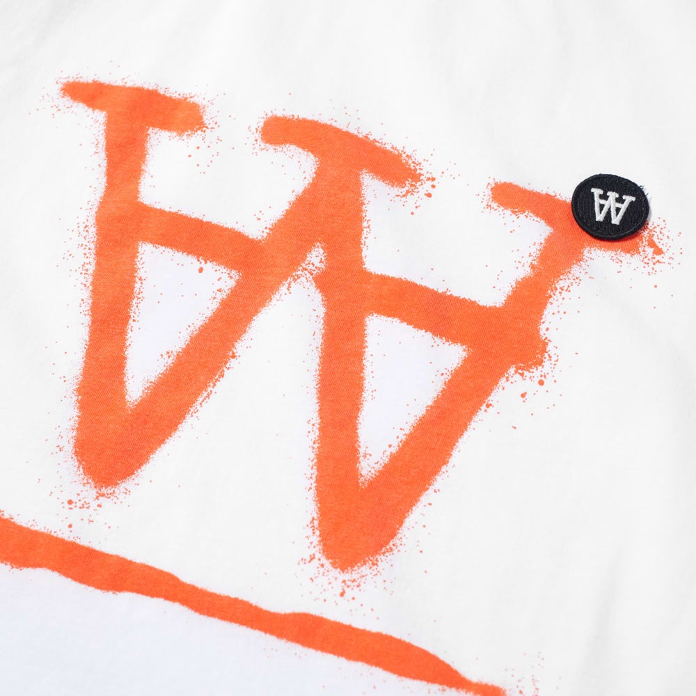 Wood Wood Spray Logo Ace Tee - 3