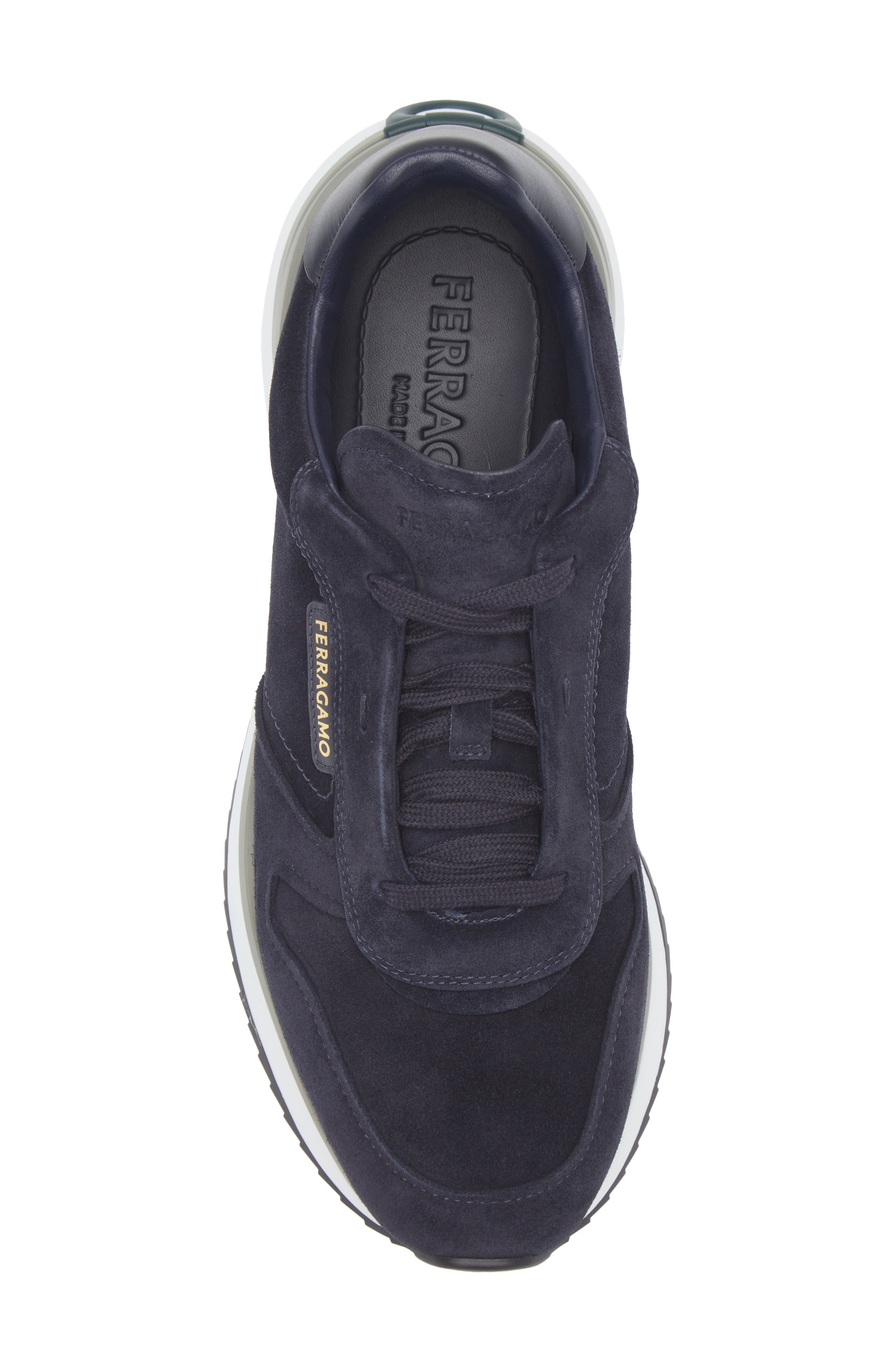 FERRAGAMO America Sneaker in Navy at Nordstrom - 5