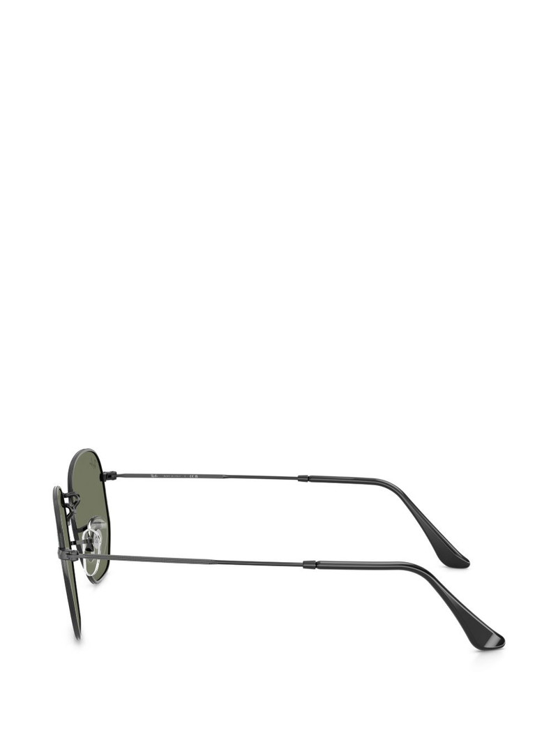 hexagonal-frame sunglasses 3