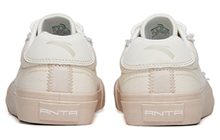 (WMNS) ANTA Life Series Sneakers  Canvas 'Grey Pink' 122228077S-4 - 4