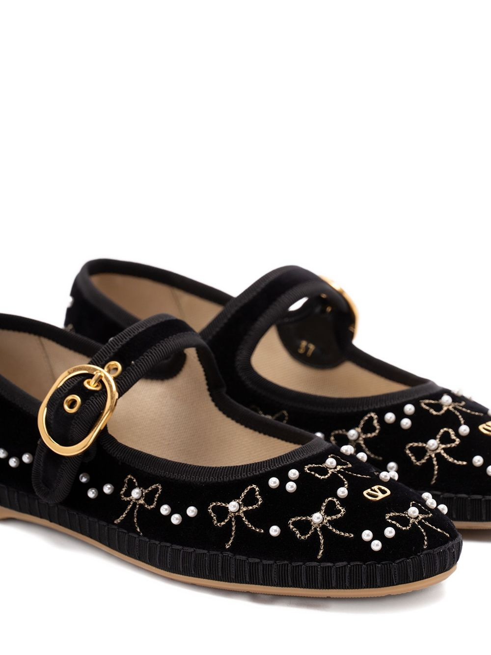 Valentino Garavani Flat shoes Black - 4