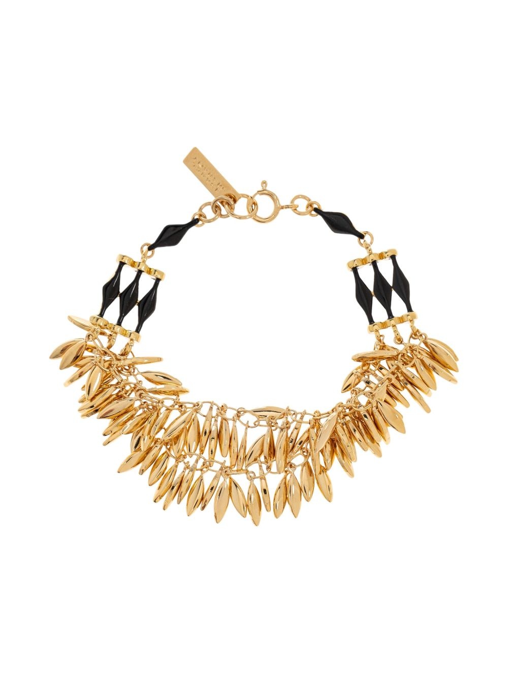 leaf-shaped bracelet - 1