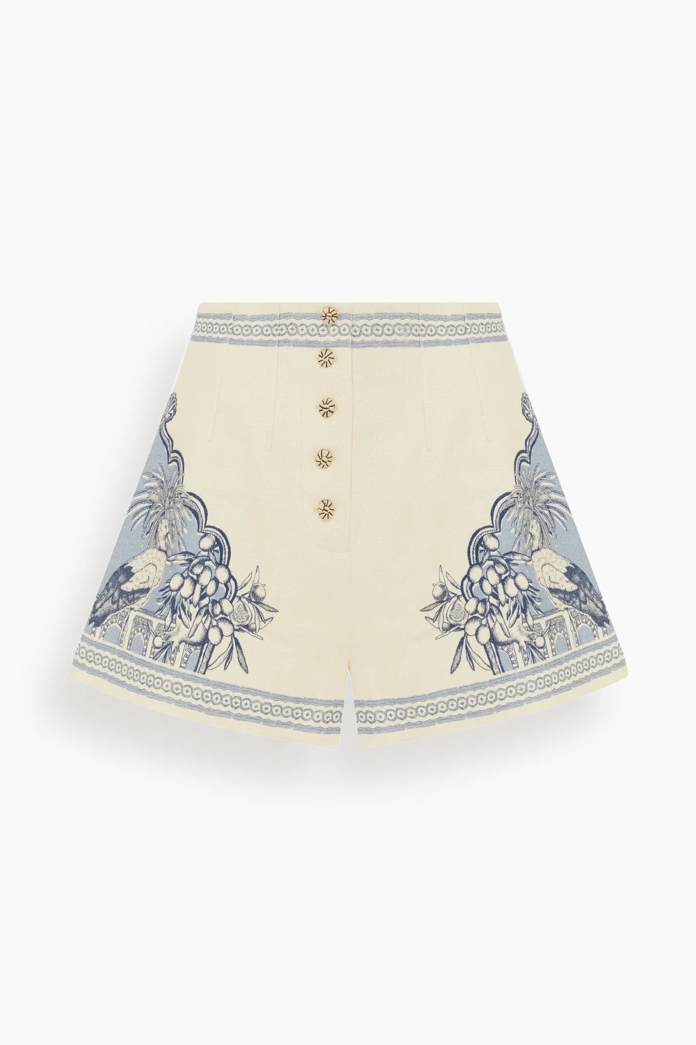 Villa Romantica Corset Short in Cream - 1
