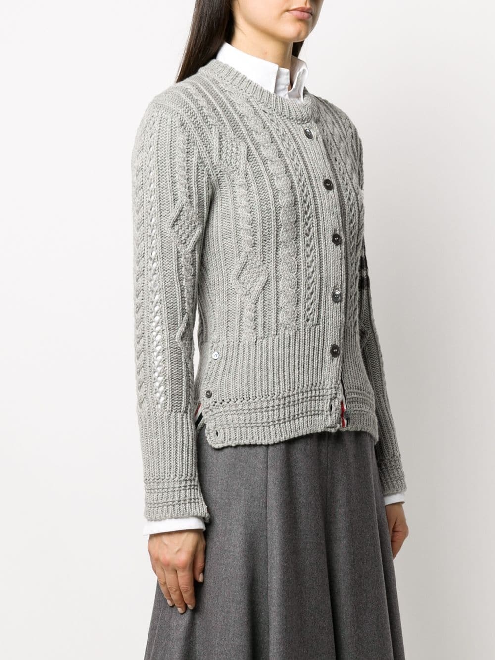 Aran cable-knit cardigan - 3