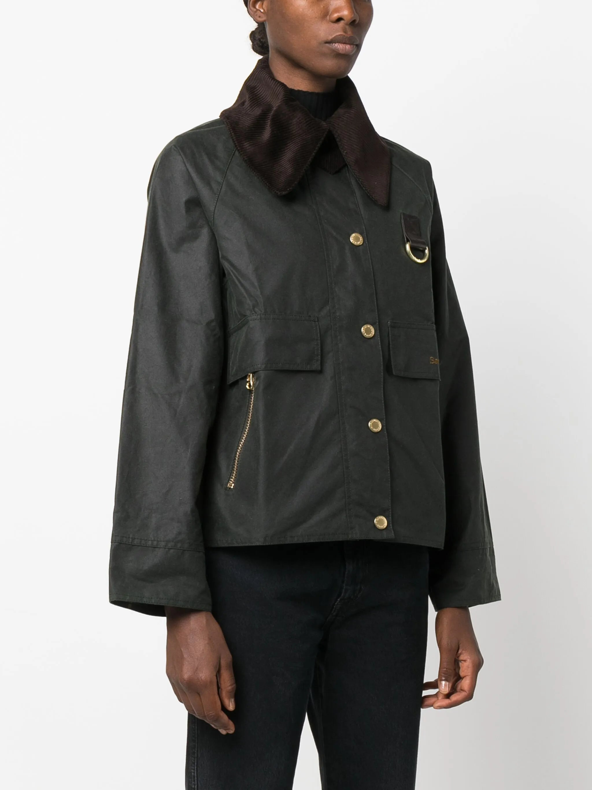 Barbour Logo-embroidered Oversized Jacket - 5