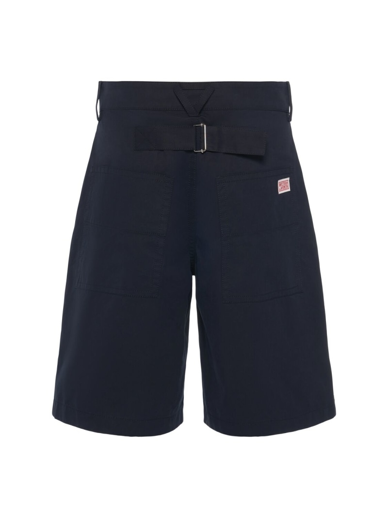 Light cotton twill cargo shorts - 6