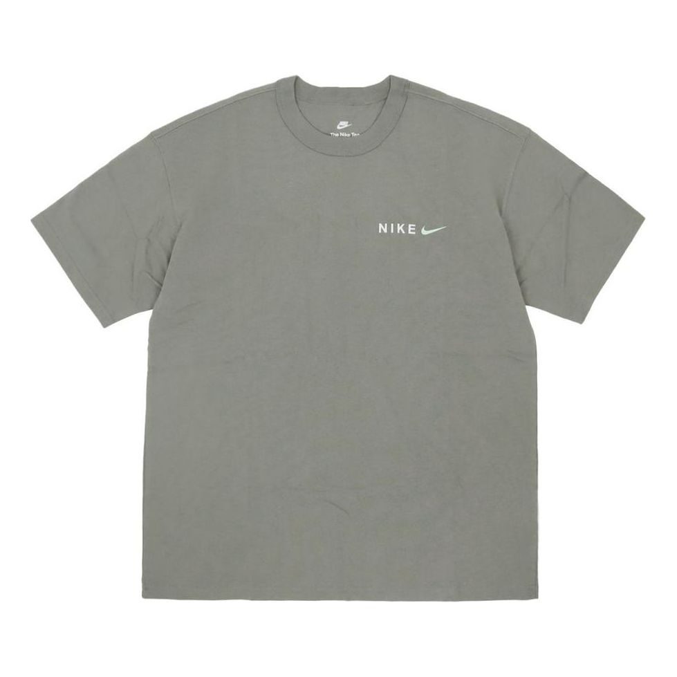 Nike Graphic Print Sports T-Shirt 'Olive Green' HF6172-053 - 1