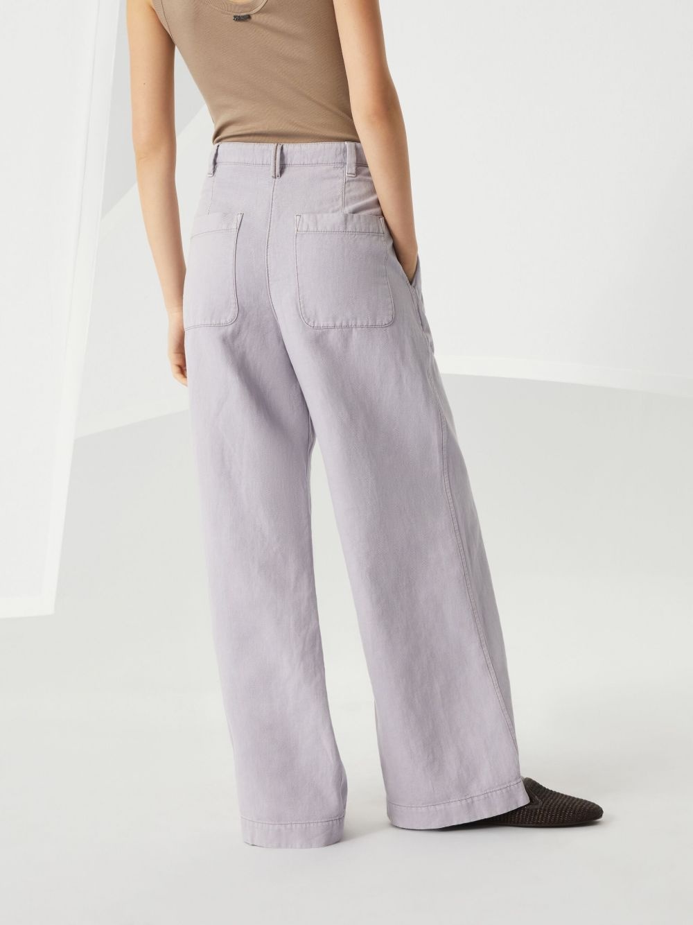 Wide Smart trousers - 4