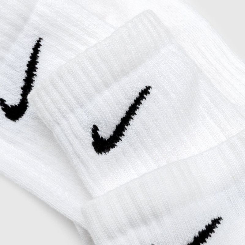 Nike EVERYDAY PLUS CUSHIONED CREW SOCK (3-Pack) "WHITE" outlook