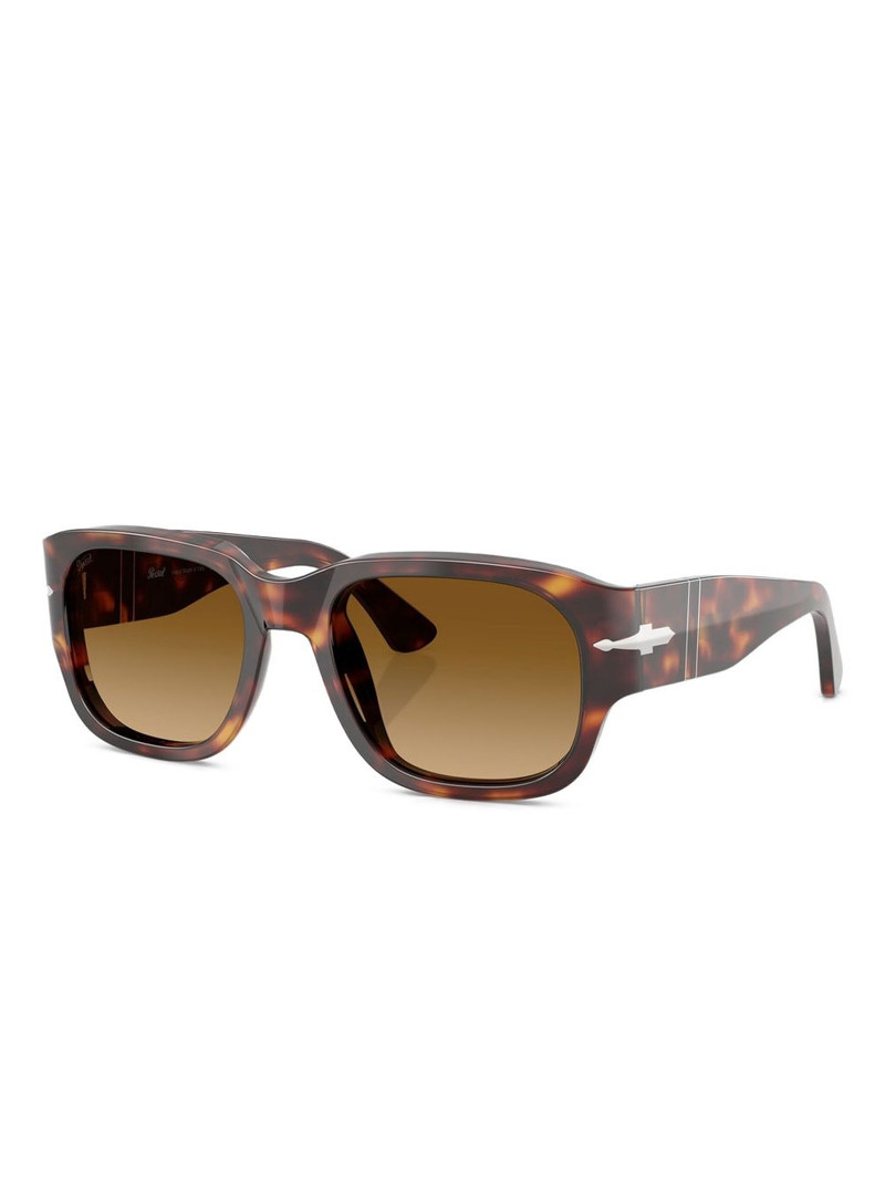 Persol tortoiseshell square sunglasses outlook