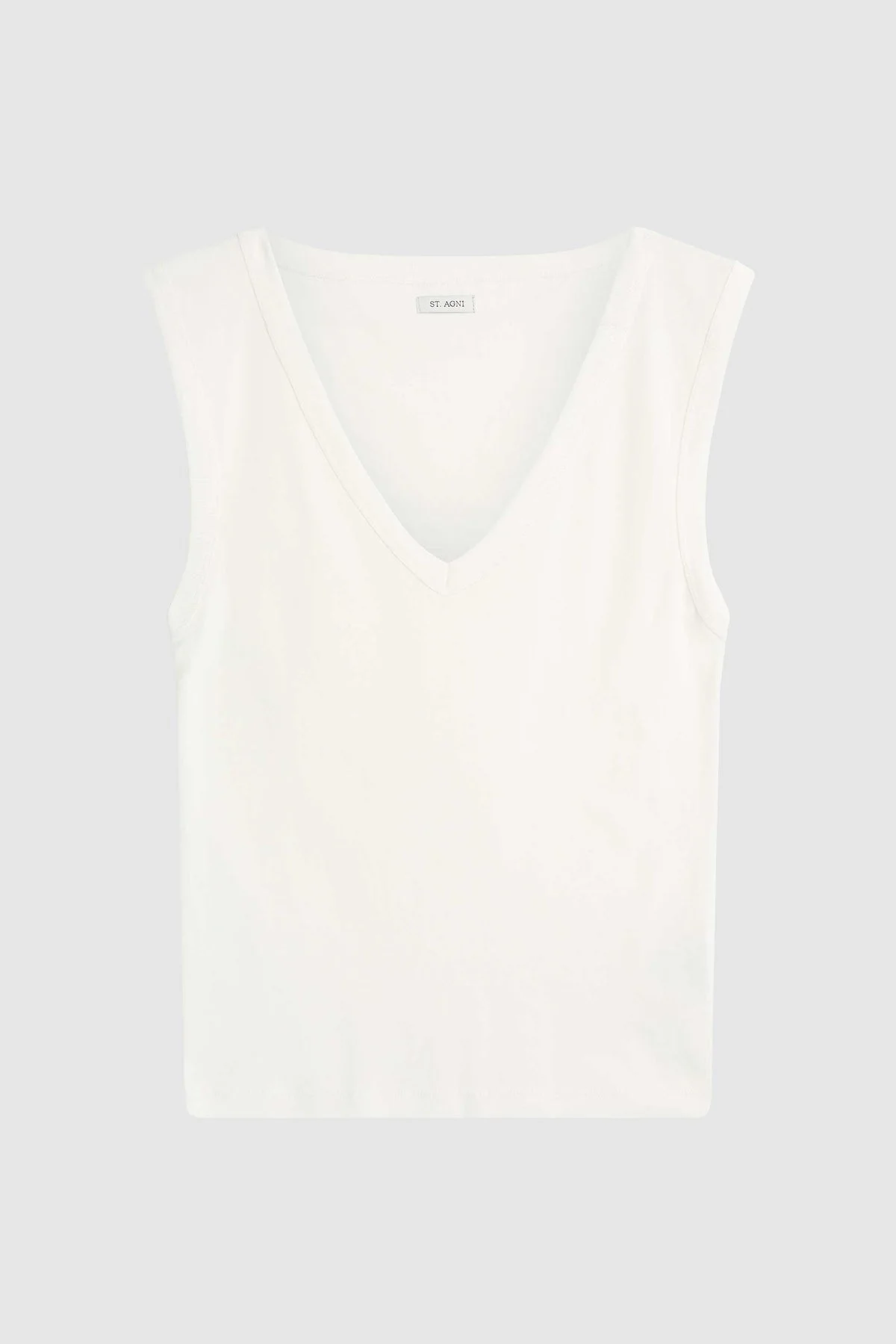 Organic Cotton 90s Top - White - 1
