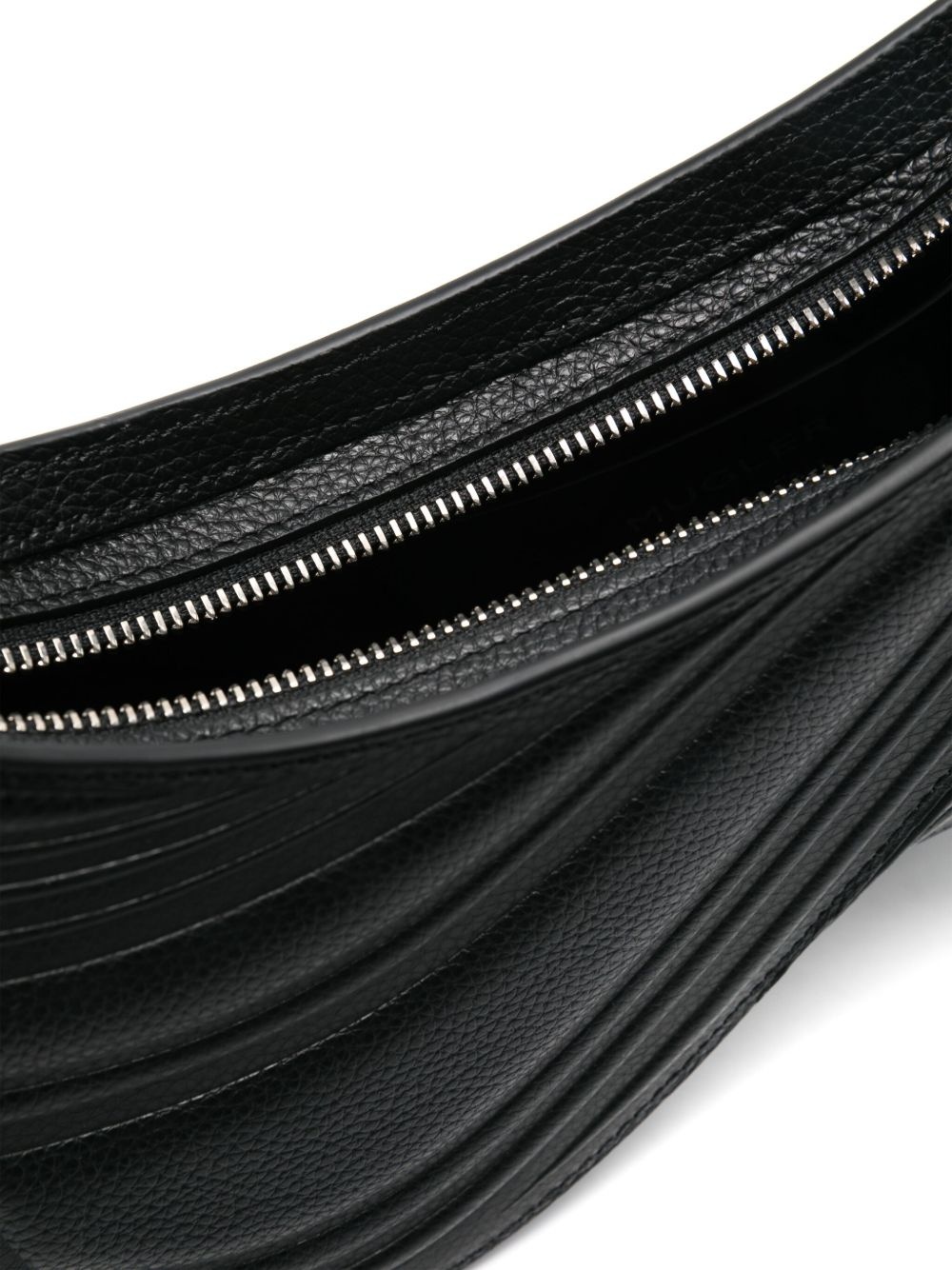 debossed shoulder bag - 5
