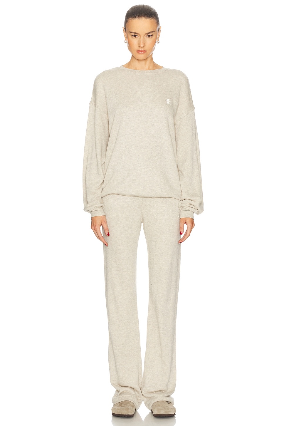 Oversized Crewneck Sweatshirt - 4