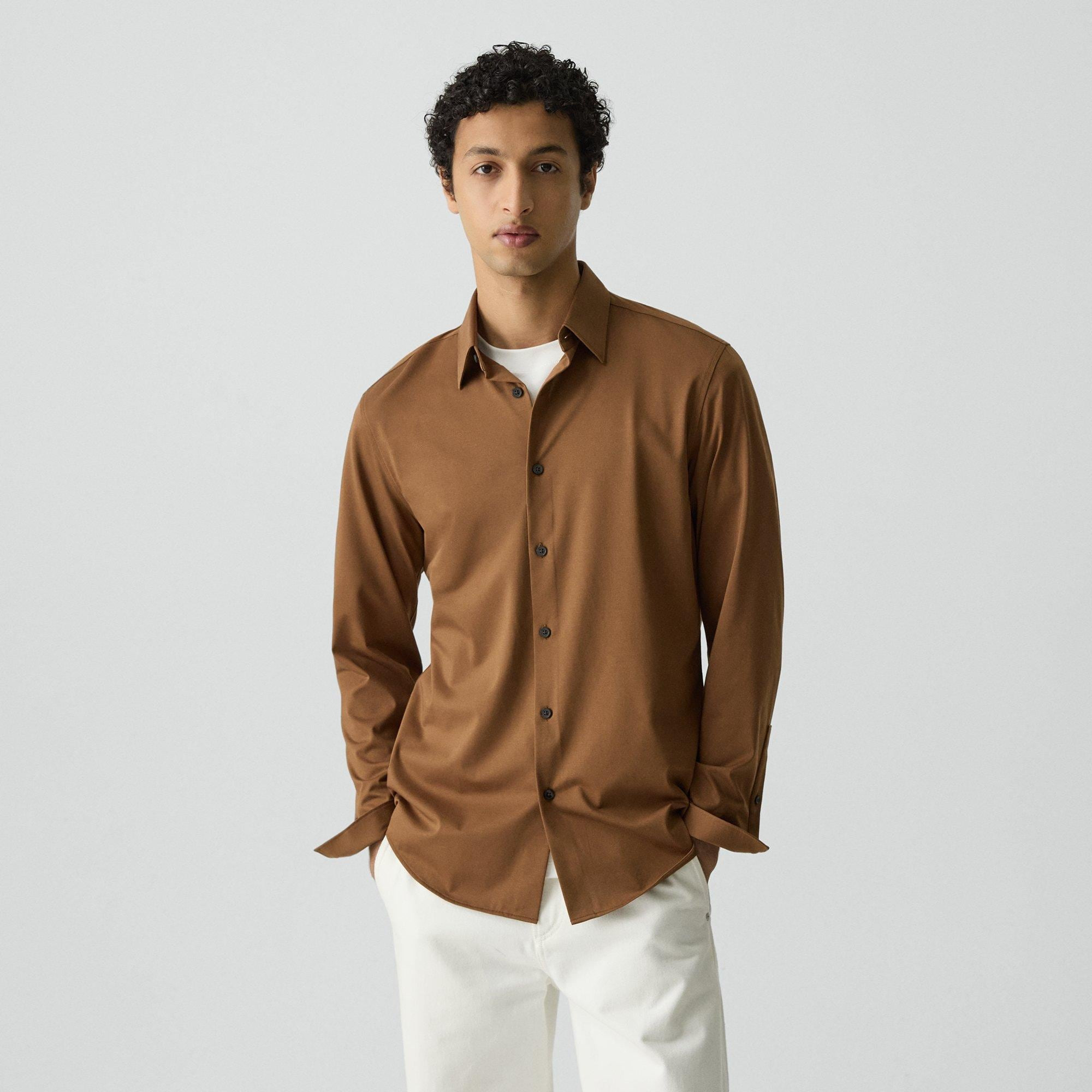 Sylvain Shirt in Structure Knit - 2