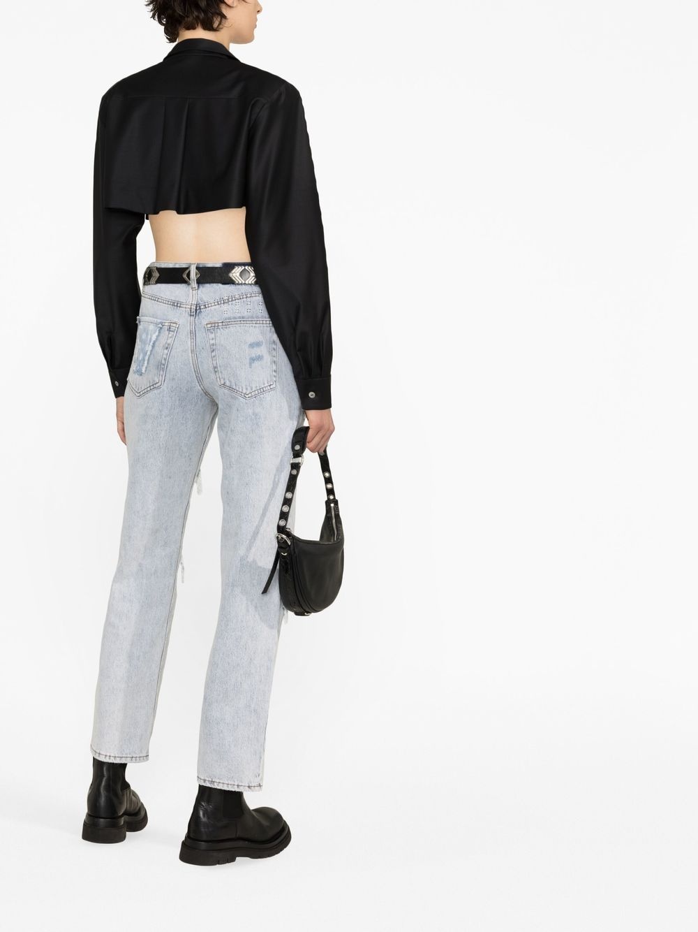 Brooklyn Muse Repair straight-leg jeans - 4