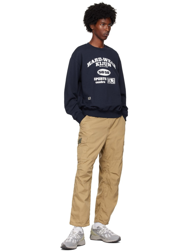 Kijun Navy 'Hard-Wear' Sweatshirt outlook
