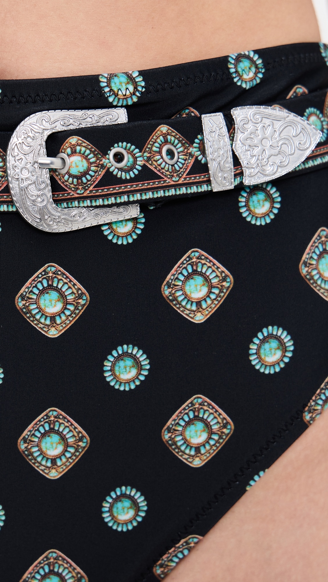 Vanessa Southwestern High Waisted Bottoms - 4