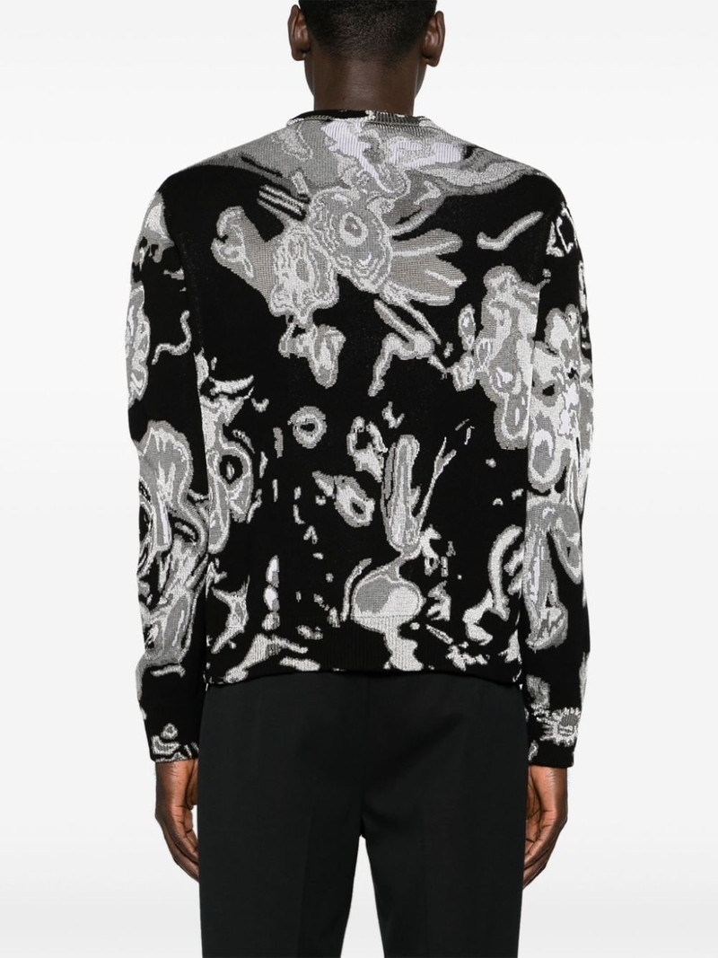 abstract pattern-jacquard jumper 4