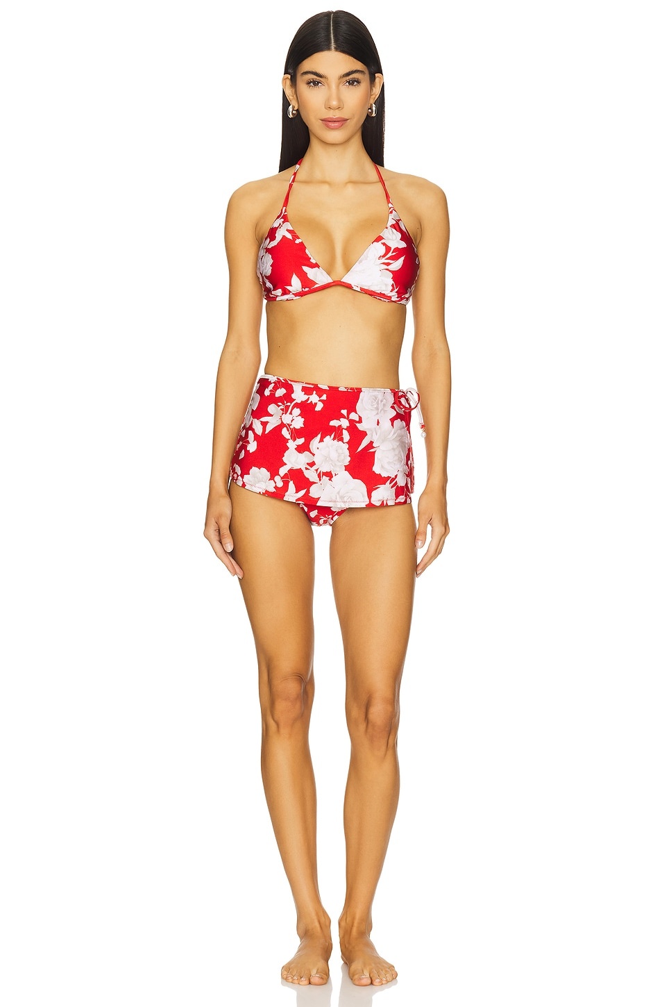 Ellen Bikini Bottom With Wrap Skirt - 5