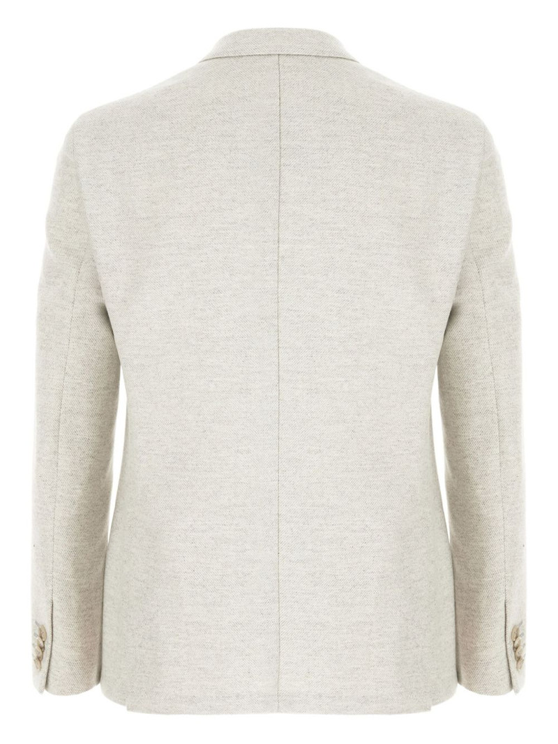 CORNELIANI single-breasted blazer outlook