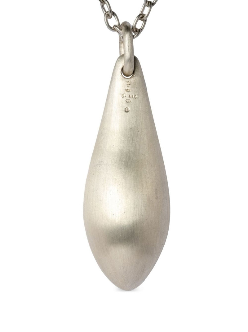 Parts of Four Chrysalis necklace outlook