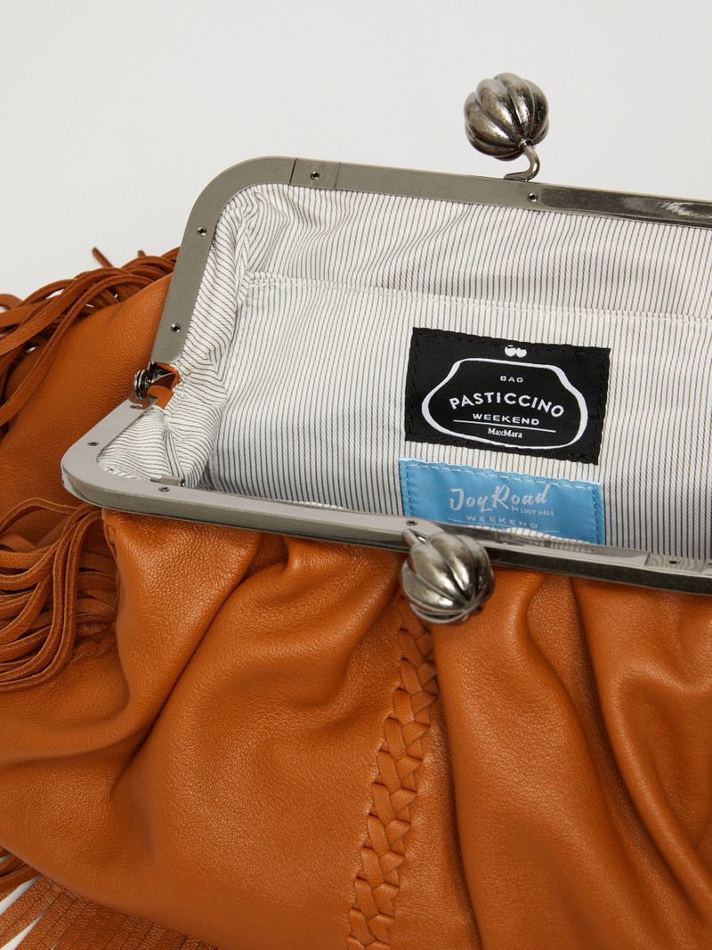 BIBLIOS Medium fringed Pasticcino Bag 6