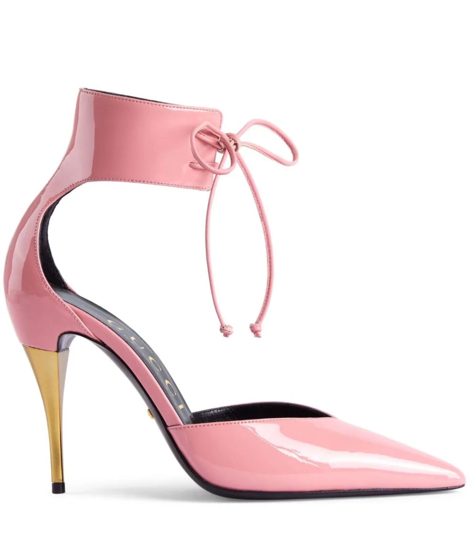 Gucci High Heel Pumps with Ankle Cuff - 2