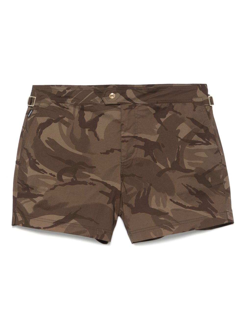 camouflage-print swim shorts - 1