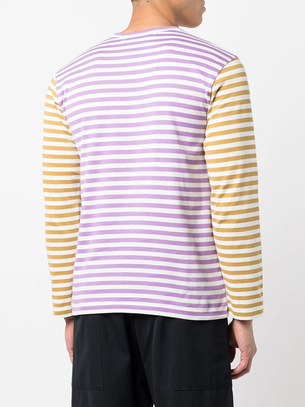 striped long-sleeve top - 4